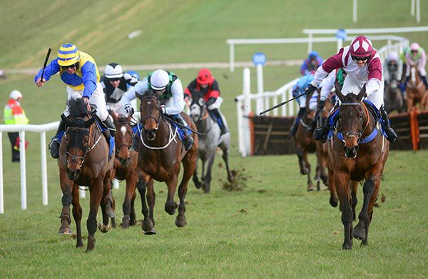 Strange Notions (left) beats Optum (right)