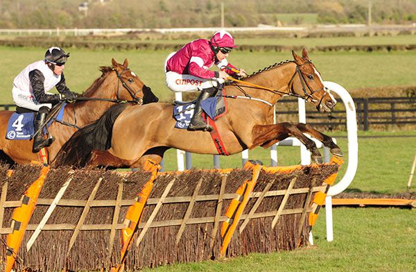 The Very Man leads Gold Des Bois over the last