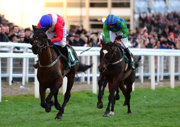 Ferny Hollow winning the Weatherbys Champion Bumper last month
