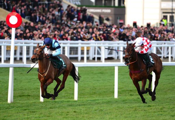 Indefatigable (left)