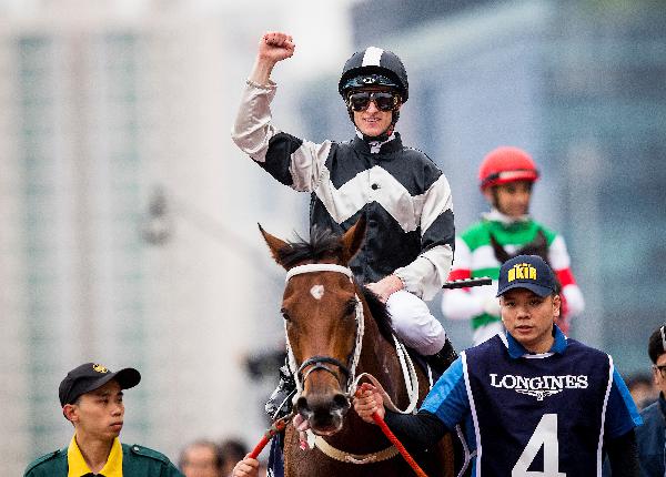 Zac Purton and Exultant 