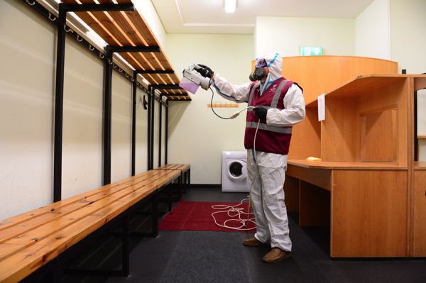 Preparations at Naas
