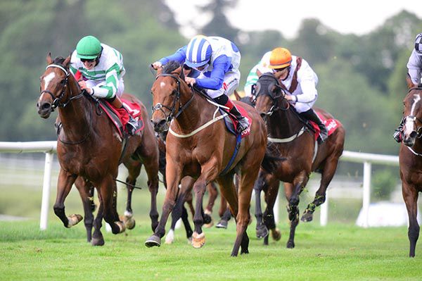 Stripped cap, Colin Keane wins on Bucky Larson