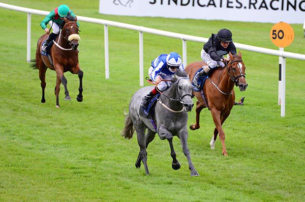 Art Power is ridden out by Colin Keane to beat Millisle 