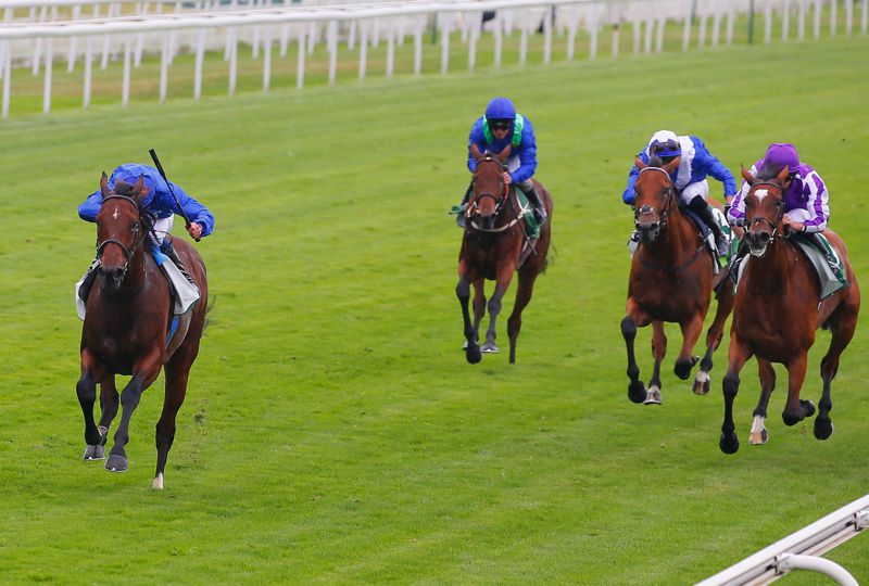 Ghaiyyath (left) beating Magical (right) at York