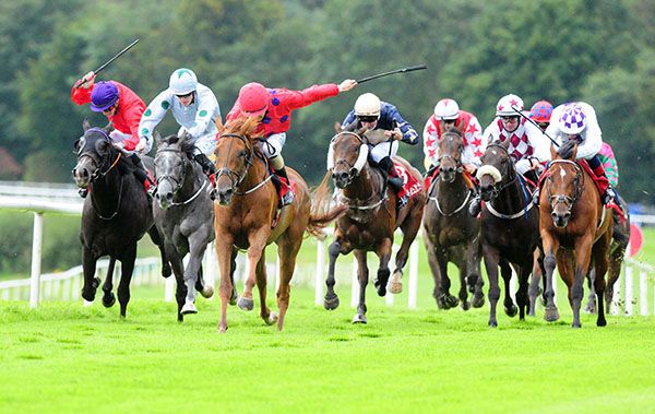 Maud Gonne Spirit and Shane Foley leads them home up the middle