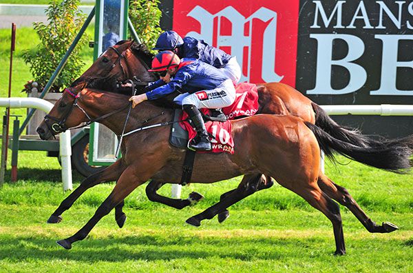 Trusted Ally (nearest) alongside Sir William Bruce