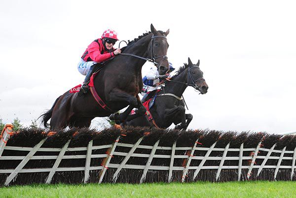 Midland Millie and Rachael winning at Punchestown on Tuesday