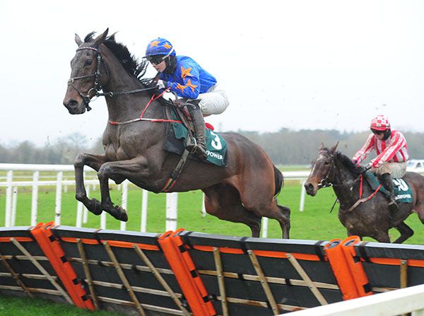 Dreal Deal winning his fifth race in a row at Cork in November 2020