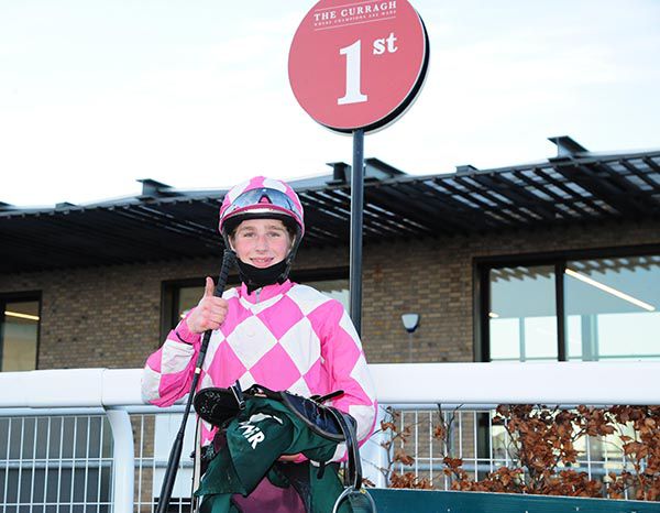 Cillian McConnell, winner of the PaddyPower Jerry Hannon Appreciation Handicap
