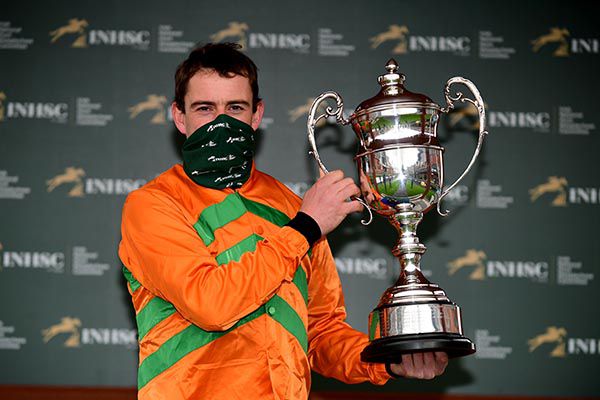 Barry O&rsquo;Neill receiving his presentation today