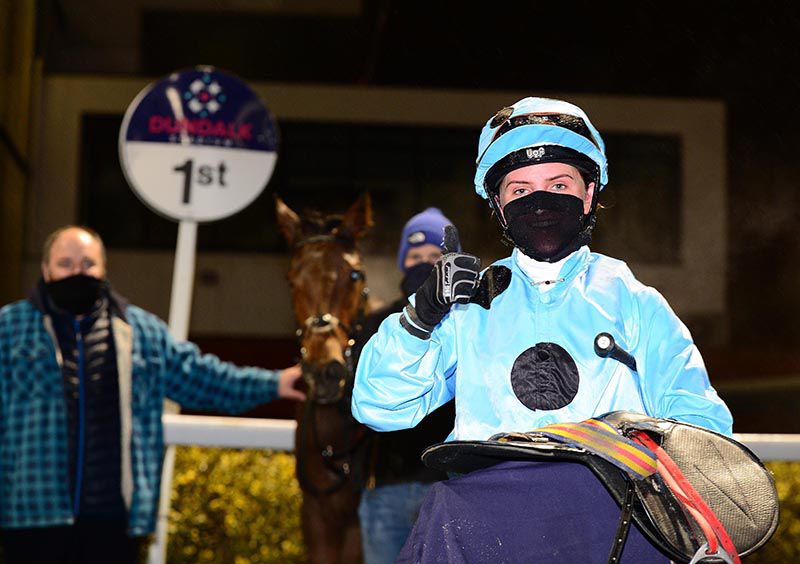 Dame Rapide and Siobhan Rutledge win for John McConnell, left