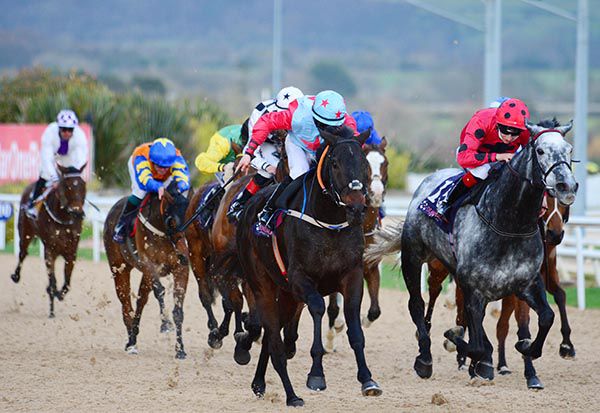Donoch (centre) and Joe Doyle