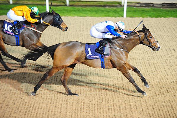 Juyush (Shane Crosse) completes a hat-trick at Dundalk