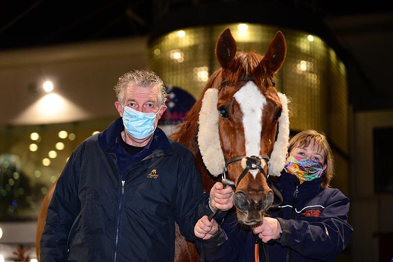 John and Amanda Larkin with Foreign Legion
