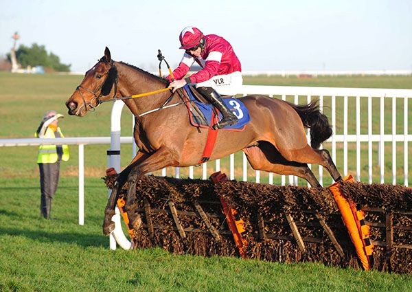 Frontal Assault and Jack Kennedy jump the last to win