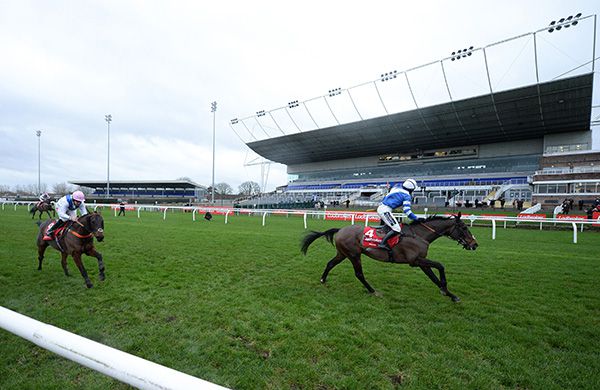 Frodon and Bryony Frost winning the Ladbrokes King George VI Chase last year