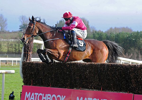 Scarlet And Dove (Donagh Meyler) winning at Limerick