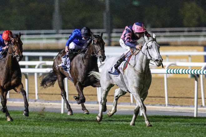 Lord Glitters winning the Singspiel Stakes last year
