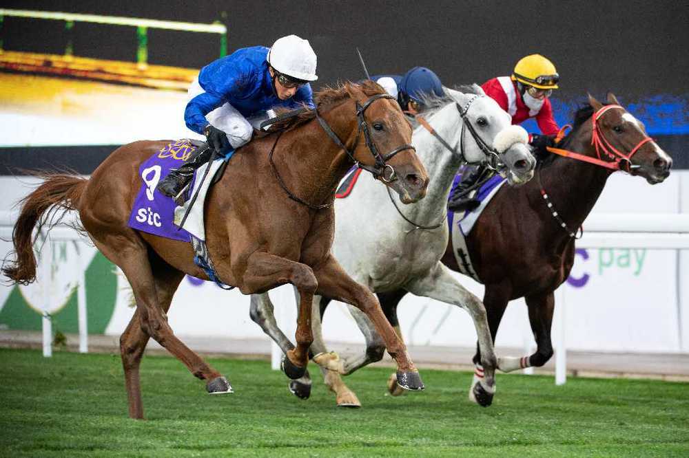 Space Blues and William Buick (nearside)