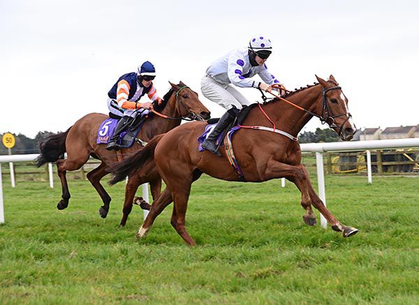 Hurlerontheditch and Michael O'Sullivan win race two at Wexford
