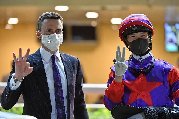 Jerry Chau and Douglas Whyte deliver a stable double — and personal trebles.