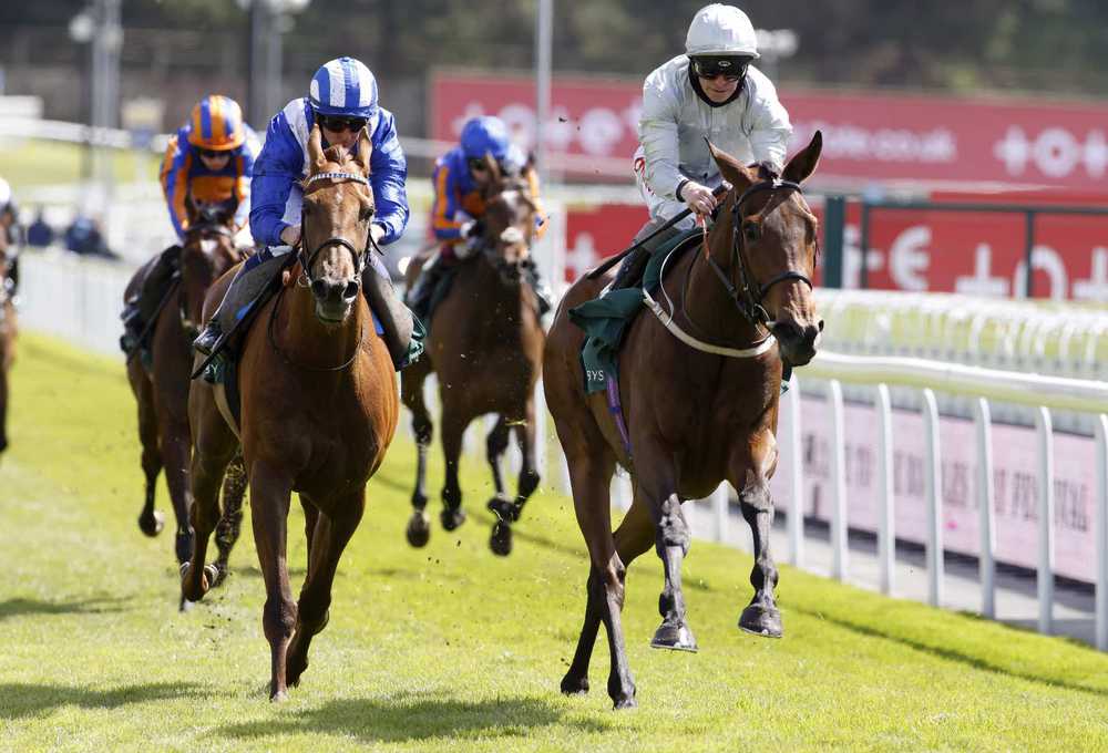 Dubai Fountain and Franny Norton (right) beat Zeyaadah