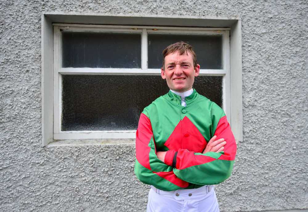 Seamie Heffernan rides Innvincible Friend in the Ballyhane Stakes at Naas. 