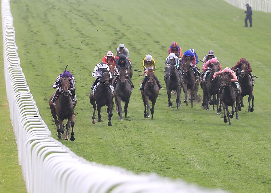 Snowfall winning at Epsom