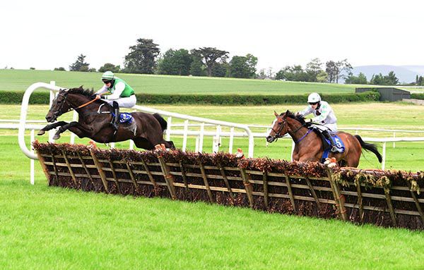 Romella, far side, sees off April's Moon