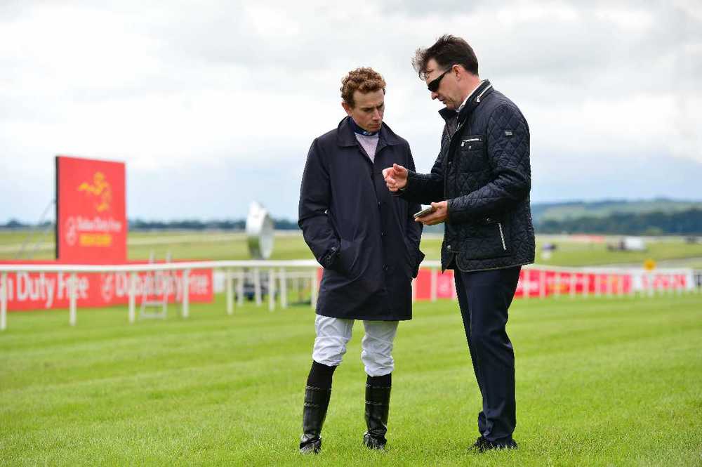 Ryan Moore rides Snowfall for Aidan O'Brien