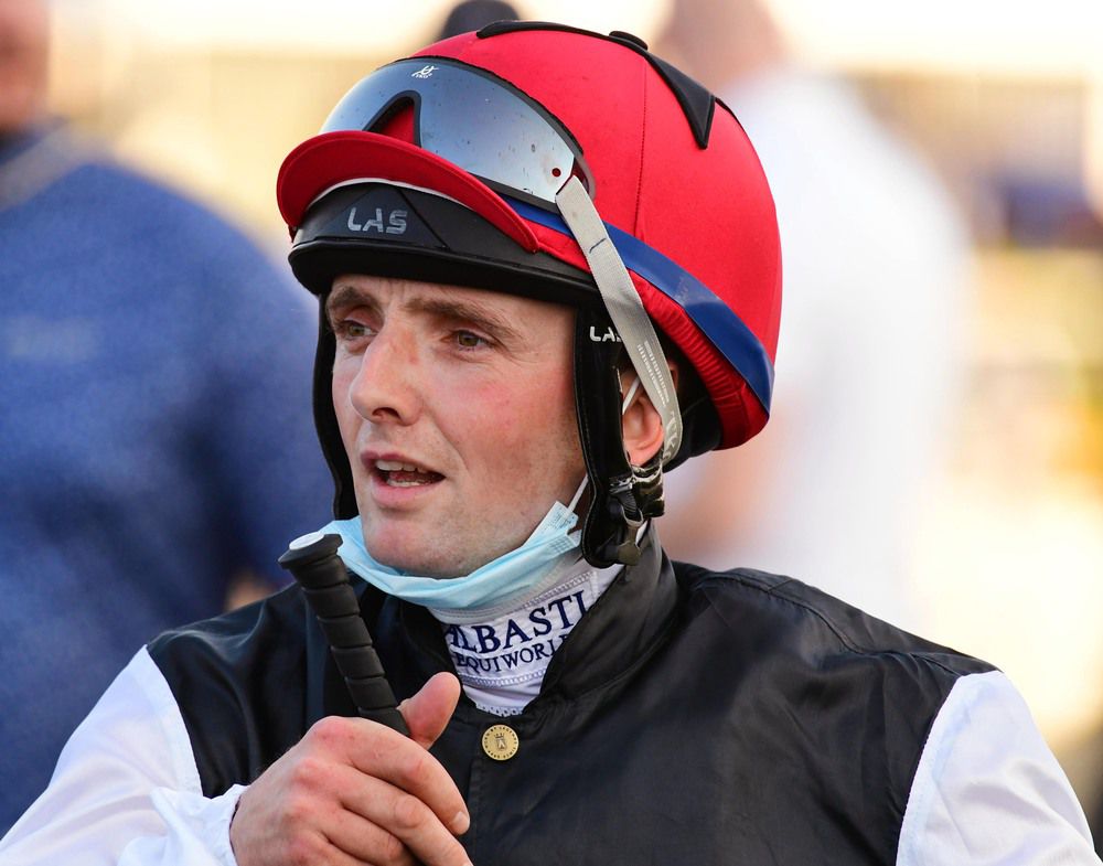 Chris Hayes rides Focus Required and Dark Street