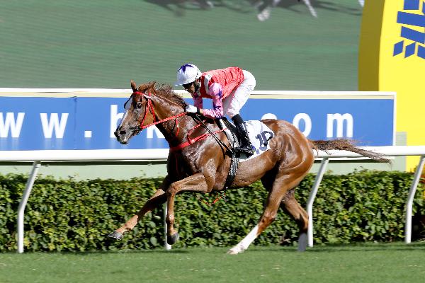 Joao Moreira combines with Drops Of God.