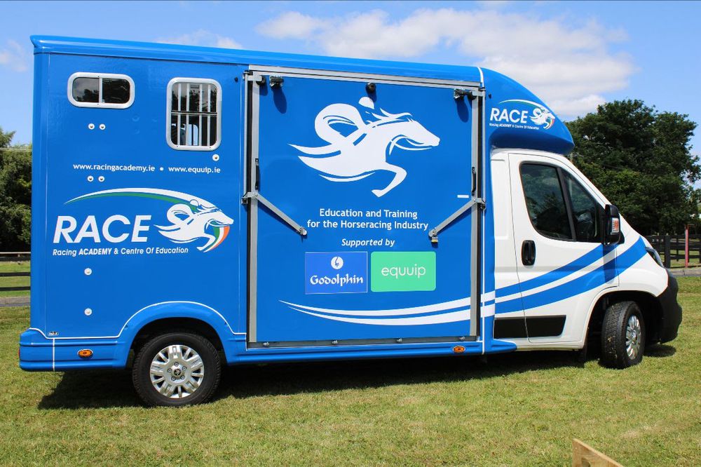 The new RACE training vehicle