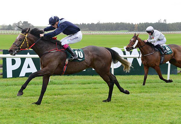 Tip Of The Spear and Billy Lee winning at the Curragh