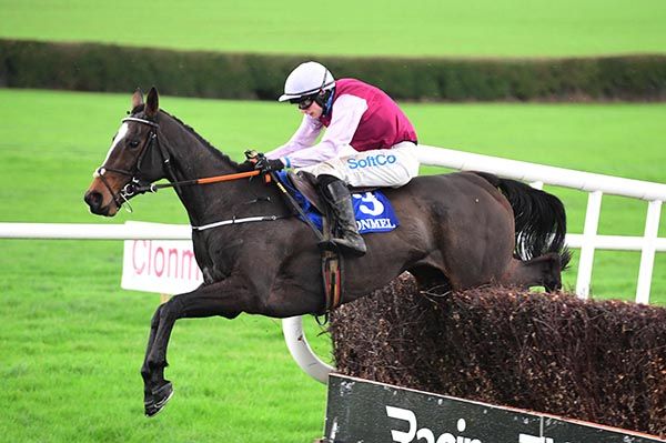 Kitty Galore and Sean O'Keeffe pictured on their way to victory