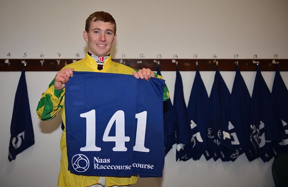Outstanding - Colin Keane after his 141st and final winner of the 2021 campaign