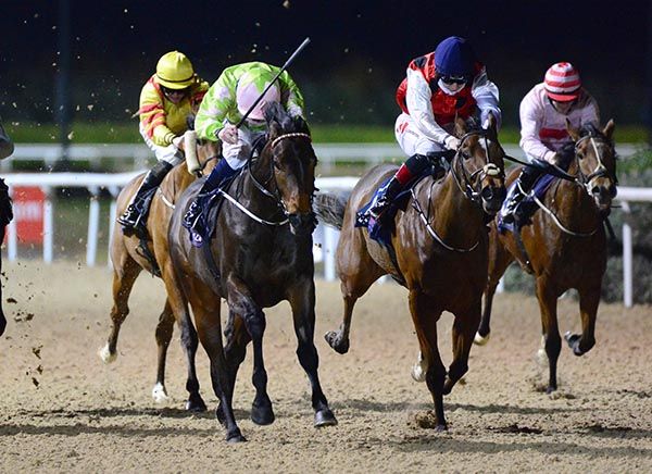 Marsa (left) beating Princess Rajj