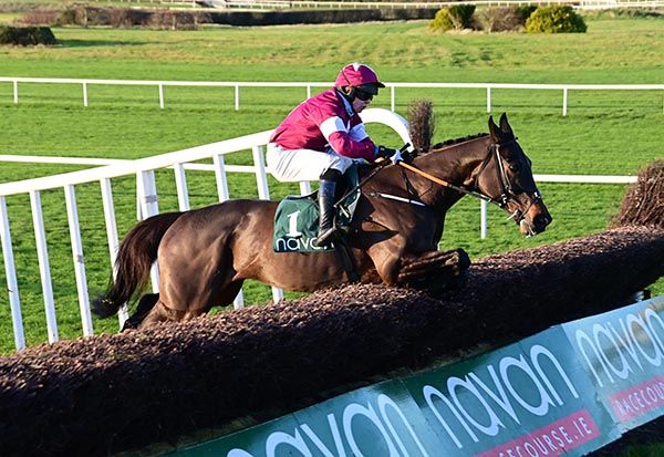 Conflated and Shane Fitzgerald jumping the last