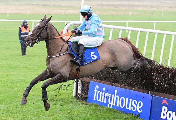 Arahecan and Dylan Robinson clear the last 