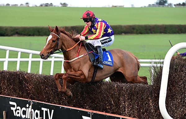 Ask D' Man and Barry O'Neill jump the last 