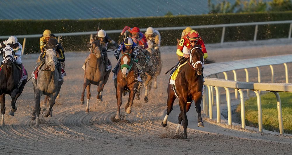 Irad Ortiz Jr riding on crest of a wave at present