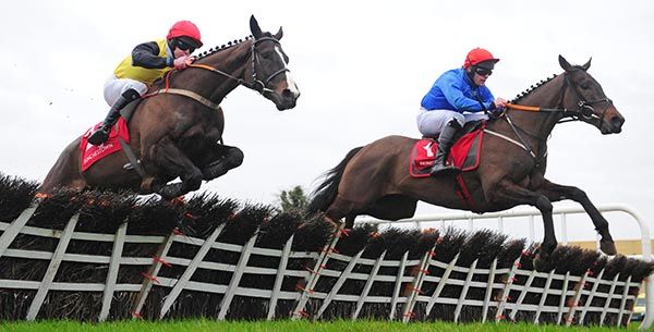 Justicialism, left, wins race two by a neck