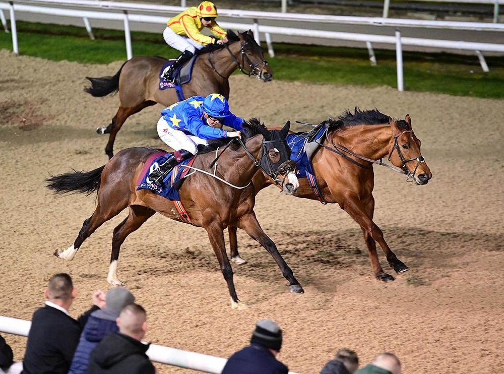 El C Wells avoids the loose Never Back Down