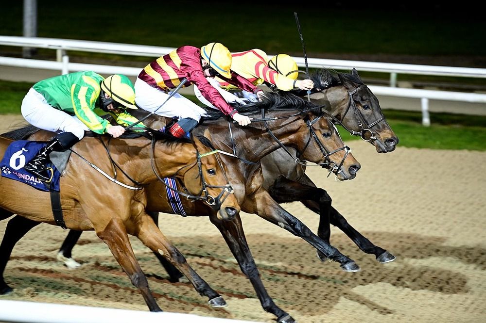 Bowerman (far side) with Isle Of Sark (centre) and third-placed Summit Star