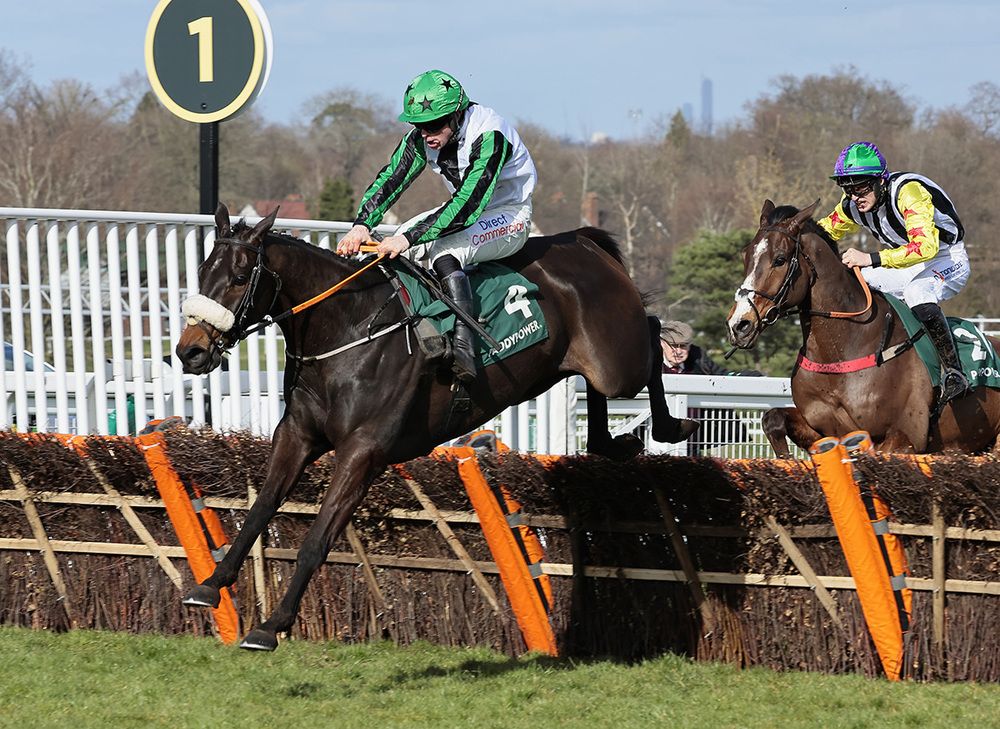 Suprise Package and James Bowen win the Imperial Cup 