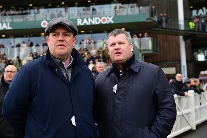 Aidan O'Ryan and Gordon Elliott