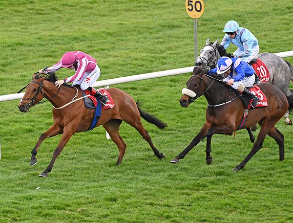 Affogato and Colin Keane (far) win from Paris Peacock 