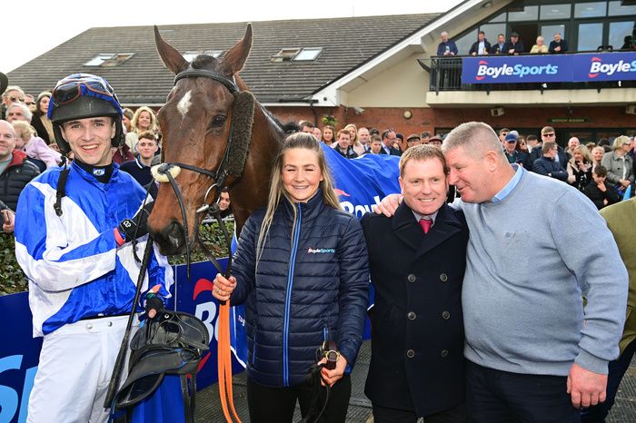 Lord Lariat with winning connections last year