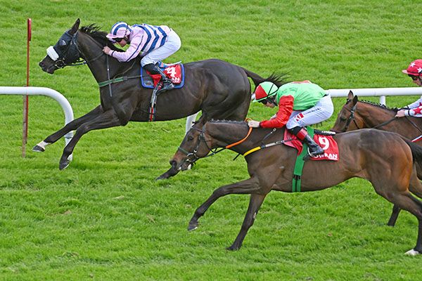 Leabaland and Seamie Heffernan win at Gowran Park. 